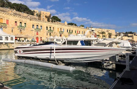 Sunstream Floatlift Boat Lift in Malta