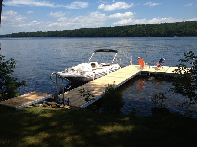 Burke Stationary Aluminum Dock