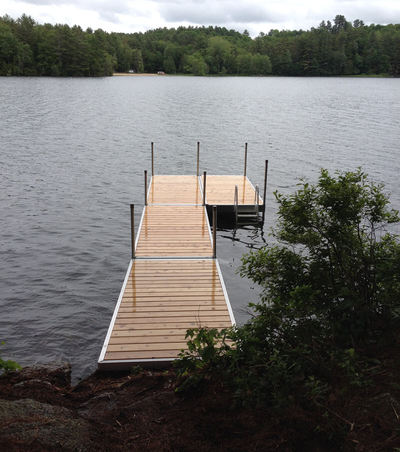 Choate Dock in Maine | Sold and Installed by DockGuys.com