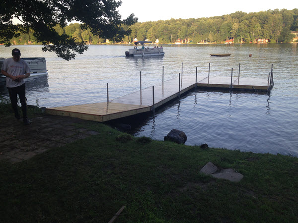 Corrigan Stationary Wood Dock Main