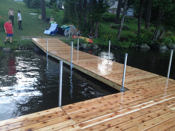Corrigan Stationary Wood Dock 3