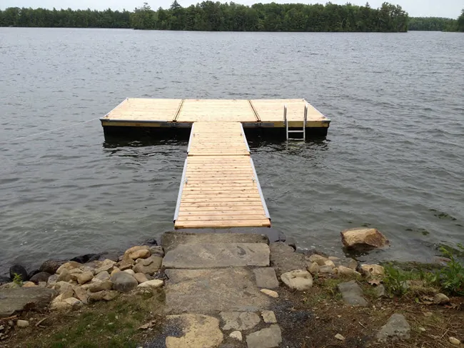 Floating Wood with Ladder