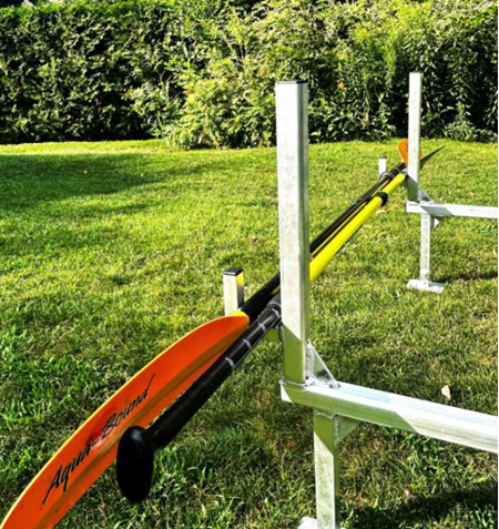 Floor Mounted Kayak Rack 4