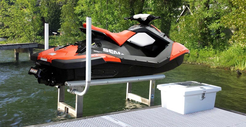 Hydraulic PWC and Jet Ski Lift Example 3