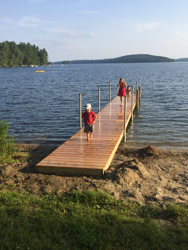 Katz Dock in Maine | Sold and Installed by DockGuys.com