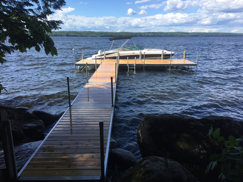 Maine Docks | Dock Guys Docks in Maine