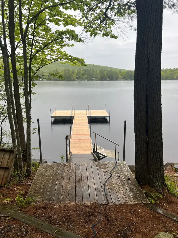 Stationary Aluminum Dock with cedar Decking 1