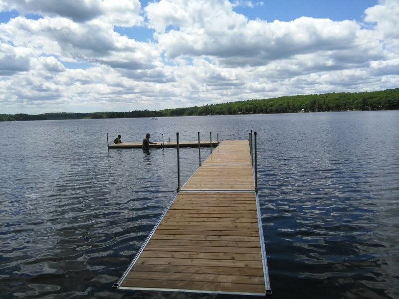 Camp Caribou Stationary Aluminum Dock