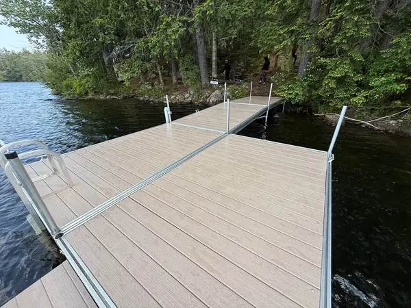 Stationary Aluminum Dock with Lumberock Decking 1