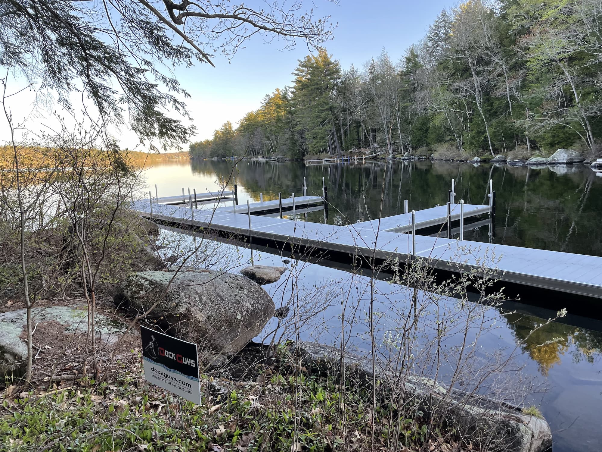 Commercial Dock at Tracy Cove Association