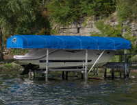 RGC Vertical Aluminum Boat Lift Example 1