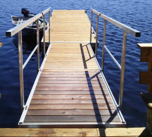 Handrails for Docks by Docks Guys in Maine