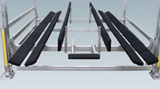 Boat Lift Cradle and Guide Kit For Pontoon